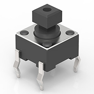 6mm 2 Pin Momentary Tactile Tact Push Button Switch Through Hole Breadboard Friendly for Panel PCB