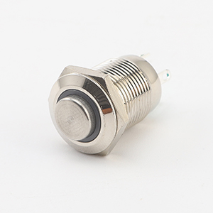 metal push button switch with power symbol lighting