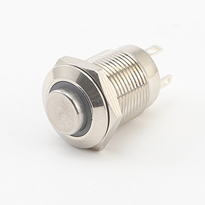 metal push button switch with power symbol lighting