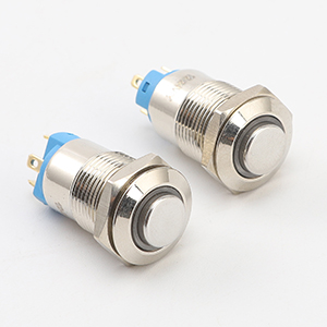  mini metal push button switch on off momentary high head switch 3v 12v led illuminated push button 1 no switch