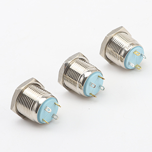 Waterproof IP67 12V LED Illuminated Momentary Metal on off Stainless Steel Push Button Switch