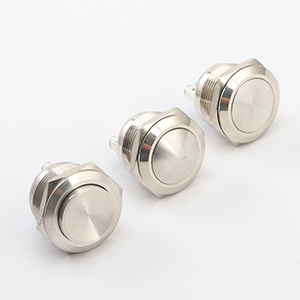 22mm Momentary Push Button Switch Waterproof Stainless Steel Metal ball Top 12V 24V 36 DC