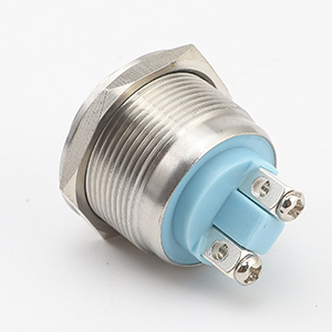 22mm Momentary Push Button Switch Waterproof Stainless Steel Metal ball Top 12V 24V 36 DC