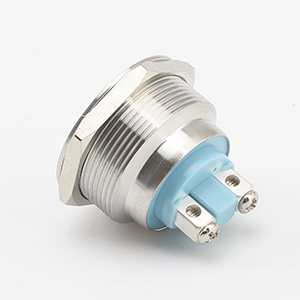 25mm Latching Push Button Switch,12V DC ON/Off Self-Locking Latching Push Button Switch Waterproof LED