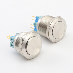 Push Button Switch 25mm Waterproof Momentary Metal DIY Switch